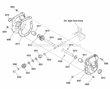 Part Location Diagram of 8971MA Simplicity Gasket