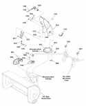 Chute  Rotation Group - Full Electric (2989702 2989670 2990497) Diagram and Parts List for  Simplicity Snow Blower