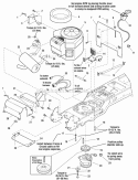 Engine Group - 16Hp Honda (986216) Diagram and Parts List for  Simplicity Lawn Tractor