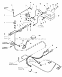 Electrical Group (985579Aa) Diagram and Parts List for  Simplicity Lawn Tractor