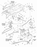 Transmission Group (985889) Diagram and Parts List for  Simplicity Lawn Tractor