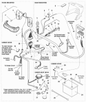 Electrical Group (985912) Diagram and Parts List for  Simplicity Lawn Tractor