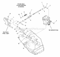 Controls Group - Lower (Fi0018) Diagram and Parts List for  Simplicity Lawn Tractor