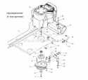 Engine Group - Pto (197Engb0) Diagram and Parts List for  Simplicity Lawn Tractor