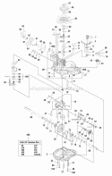 Transmission Service Parts - Tuff Torq K46Q (1721022) Diagram and Parts List for  Simplicity Lawn Tractor
