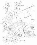 Lift Group - Hydraulic Lift Without Power Steering (985895) Diagram and Parts List for  Simplicity Lawn Tractor
