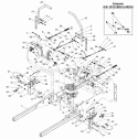 Motion Control Group - SN 201317250  Below Diagram and Parts List for  Simplicity Lawn Tractor