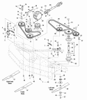 60 Mower Deck - Arbor  Drive Group (986346) Diagram and Parts List for  Simplicity Lawn Tractor