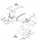 60 Mower Deck - Deflector  Hitch Group (986345 987178) Diagram and Parts List for  Simplicity Lawn Tractor