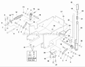 Lift Group (986041) Diagram and Parts List for  Simplicity Lawn Tractor