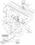50 Mower Deck - Height Adjustment  Roller Bar (986020) Diagram and Parts List for  Simplicity Lawn Tractor