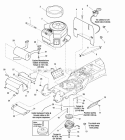 Part Location Diagram of 1960295 Snapper Capscrew, Hex Flange Whiz Lock, 1/4-20 X 5/8