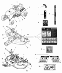 Part Location Diagram of 1730172 Snapper Decal, Fuel Level