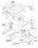 Transmission Group (986601) Diagram and Parts List for  Simplicity Lawn Tractor