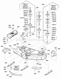 Part Location Diagram of 770591 Simplicity KIT-MOWER DECK