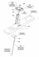Steering Group (2990136 2986843) Diagram and Parts List for  Simplicity Lawn Tractor