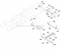 Rear Suspension Group (2990862) Diagram and Parts List for  Simplicity Lawn Tractor
