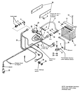 Electrical Group - 1690759 S/N 3616 And Above And 1690846 Diagram and Parts List for 1690859 Simplicity Lawn Tractor