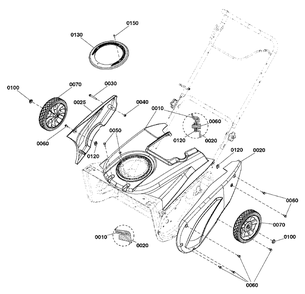 Part Location Diagram of 709890 Briggs and Stratton KIT-TOP COVER