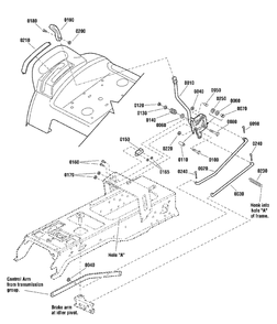 Cruise Control Group Diagram and Parts List for  Simplicity Lawn Tractor