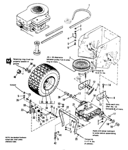 Part Location Diagram of 2816954 Simplicity Lockwasher. 1/4