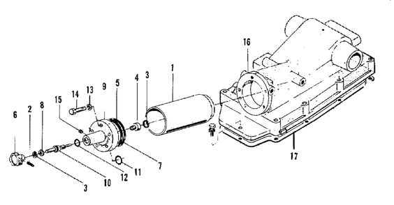 Hydraulic Cylinder Group (3486i77) Diagram and Parts List for 2097151 Simplicity Lawn Tractor