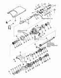 Rear Pto Diagram and Parts List for  Simplicity Lawn Tractor