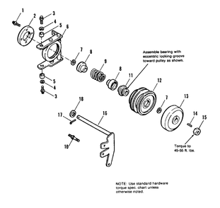 Pto Cone Clutch Group Diagram and Parts List for 1690484 Simplicity Lawn Tractor