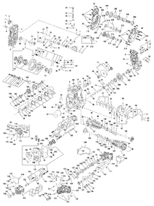 Transmission Service Parts - Tuff Torq K92, 4wd 540 Diagram and Parts List for  Simplicity Lawn Tractor