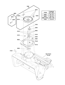 Chute Rotation Group - Electric Diagram and Parts List for (1697295-00)(2020) Simplicity Snow Blower