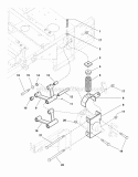 Suspension Group (7010Sg) Diagram and Parts List for  Simplicity Lawn Tractor