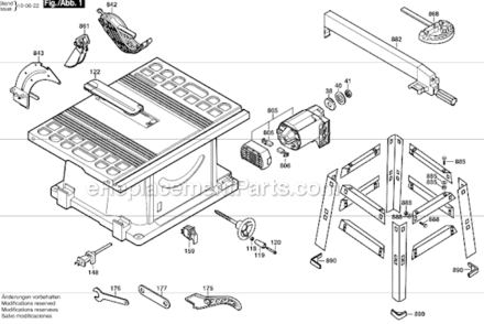 Part Location Diagram of 2610080089 Skil Extension Set