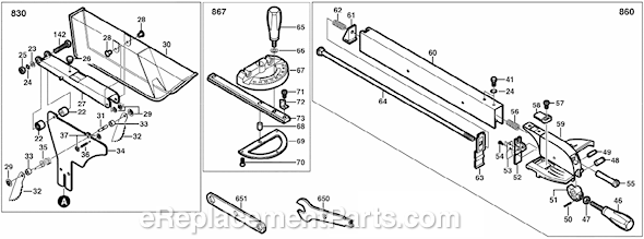 Page C Diagram and Parts List for F012340002 Skil