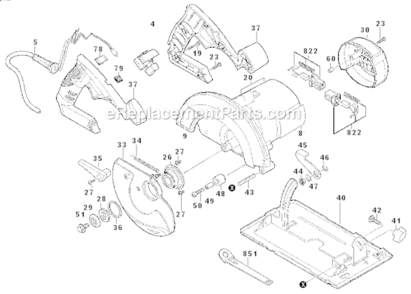 Part Location Diagram of 1619X04824 Bosch Tool SPRING
