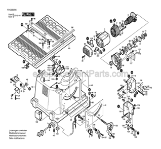 Part Location Diagram of 2610908270 Bosch Tool WASHER