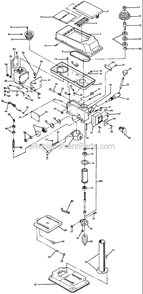 Part Location Diagram of 2610358149 Bosch Tool NUT