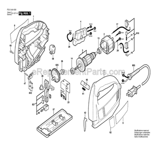 Part Location Diagram of 2610967219 Skil Bushing