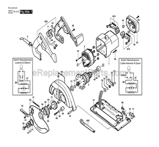 Part Location Diagram of 2610025684 Skil Retaining Ring