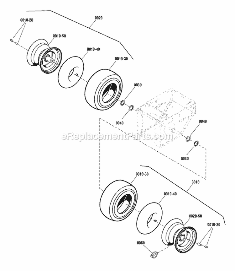 Page I Diagram and Parts List for 1695329 Snapper Snow Blower