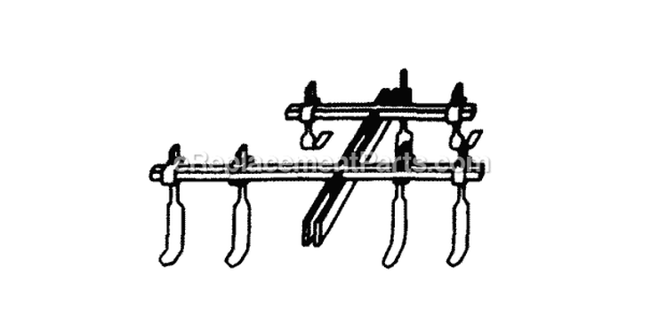 7060560 Shovel Cultivator Kit Diagram and Parts List for  Snapper Tiller