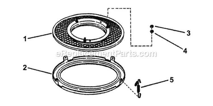Snapperizer Accessory Diagram and Parts List for 7800034 Snapper Lawn Mower