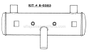 Spark Arrestor Muffler 60383 Diagram and Parts List for 80828 Snapper Lawn Tractor
