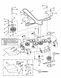 48 Cutting Deck Assembly (Final Assy) Diagram and Parts List for  Snapper Lawn Tractor