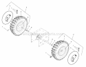Page H Diagram and Parts List for 1695328 Snapper Snow Blower