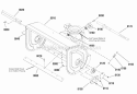 Auger Housing  Chute Group Diagram and Parts List for 1695329 Snapper Snow Blower