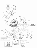 Part Location Diagram of 1738380AYP Murray Heat Shield, Engine