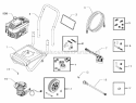 Pressure Washer Main Unit Diagram and Parts List for  Snapper Pressure Washer