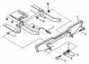 Blade Stop Pedals (25 28 Models) Diagram and Parts List for  Snapper Lawn Tractor