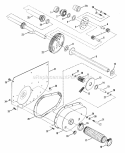 Differential RH Fender Diagram and Parts List for  Snapper Lawn Tractor