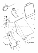 Grass Bag Components Diagram and Parts List for 7800034 Snapper Lawn Mower